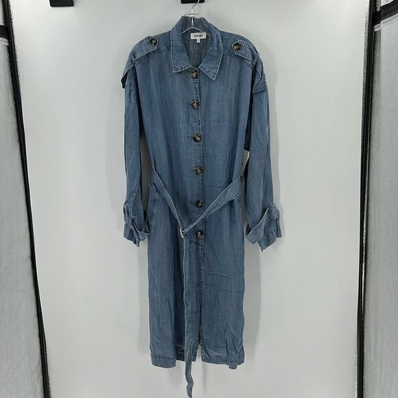 Splendid Collection Dane Indigo Coat - Medium - New with tags - Picture 1 of 8